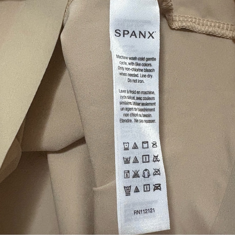 SPANX Cream Fitted Sleeveless Camisole - Picture 4 of 6
